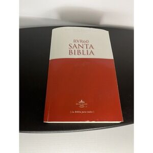 RVR60-Santa‎ Biblia - EdiciÃ³n econÃ³mica (Spanish Edition) - Like New
